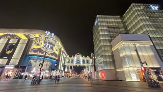 【4K HDR】Night Walk in Hangzhou Hubin(【杭州漫步】2022年元宵漫步湖滨步行街 )