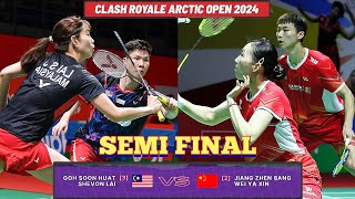 [SF]🇲🇾Goh Soon Huat-Shevon Lai VS 🇨🇳Jiang Zhen Bang-Wei Ya Xin🔥!! |ArcticOpen2024|