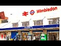 Driving to Wimbledon Station on Rainy day || Hussain’s Punjabi World ||