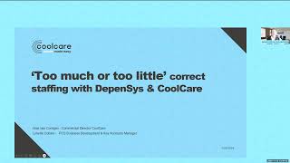 CoolCare Webinar - Staffing; Too many or not enough