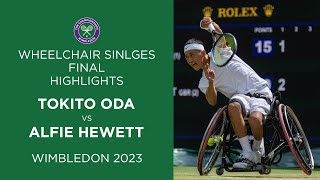 Tokito Oda vs Alfie Hewett: Final Highlights | Wimbledon 2023