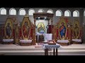 february 13 2025. divine liturgy