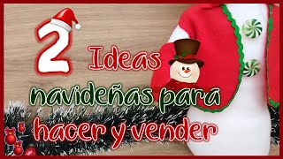 2 MANUALIDADES PARA HACER Y VENDER EN NAVIDAD - Manualidades navideñas - Christmas crafts to sell