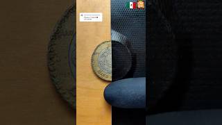 Satisfying Clean Mexican Coin 🇲🇽🎉#iconiccoins #satisfying #asmr #art