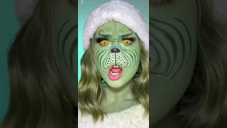 The Grinch \u0026 Cindy lou Who makeup / cosplay 🎄 #makeup #grinch #cindylouwho #christmas #cosplay