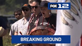‘It’s about healing’: Tribe breaks ground on major Willamette River redevelopment