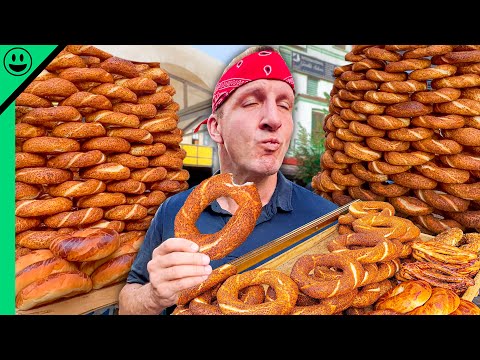 Eating Turkish street food for 24 hours in Istanbul!! Is this Asian food??