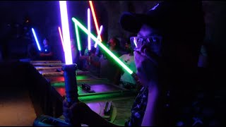 AJ BUILDING A LIGHTSABER AT SAVI'S WORKSHOP | FULL EXPERIENCE