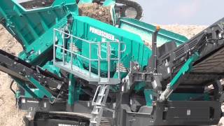 Powerscreen Quarry Visit at World Dealer Conference