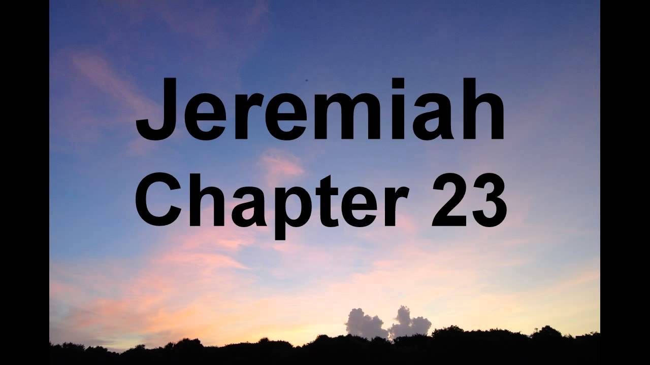 Jeremiah 23 Woe To False Pastors - Pt 4 - YouTube