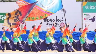 [4K] 鹿児島国際大学よさこい部 創生児　YOSAKOIさせぼ祭り 2022 日曜日 (中央)