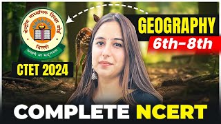 CTET 14th Dec 2024 SST (Geography) Complete NCERT Discussion Class by Varsha Ma'am | Class-16