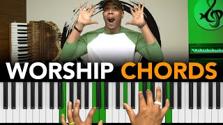 How To Play Worship Chords | Basic to AMAZING! Reharmonization & Substitution Chords