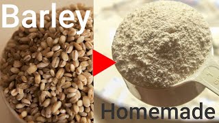 How to Make Cereal Grain Flour/Powder at Home