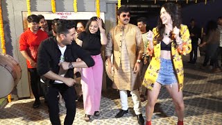 Kamariya Hila Rahi Hai | Pawan Singh and Lauren MADLY ZABARDAST Dance On DHOL Holi Song