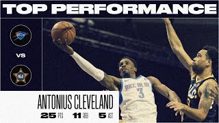 Antonius Cleveland's 25-Point Performance (Feb. 11)
