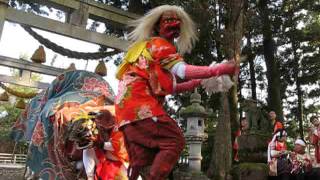 《泉沢の獅子》富山県南砺市泉沢（城端地区）1/3【マグマの獅子】庄川系　20151024　MVI 0027