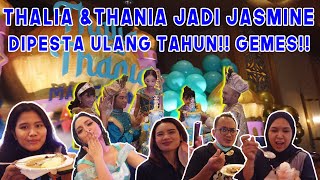 SERU BANGET!! ULANG TAHUN THALIA DAN THANIA ANGKAT KONSEP ALADDIN | BEHIND THE MOP