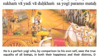 Bhagavad Gita Chapter 6 - Verse 32