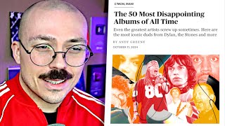 The Most Disappointing List of All Time