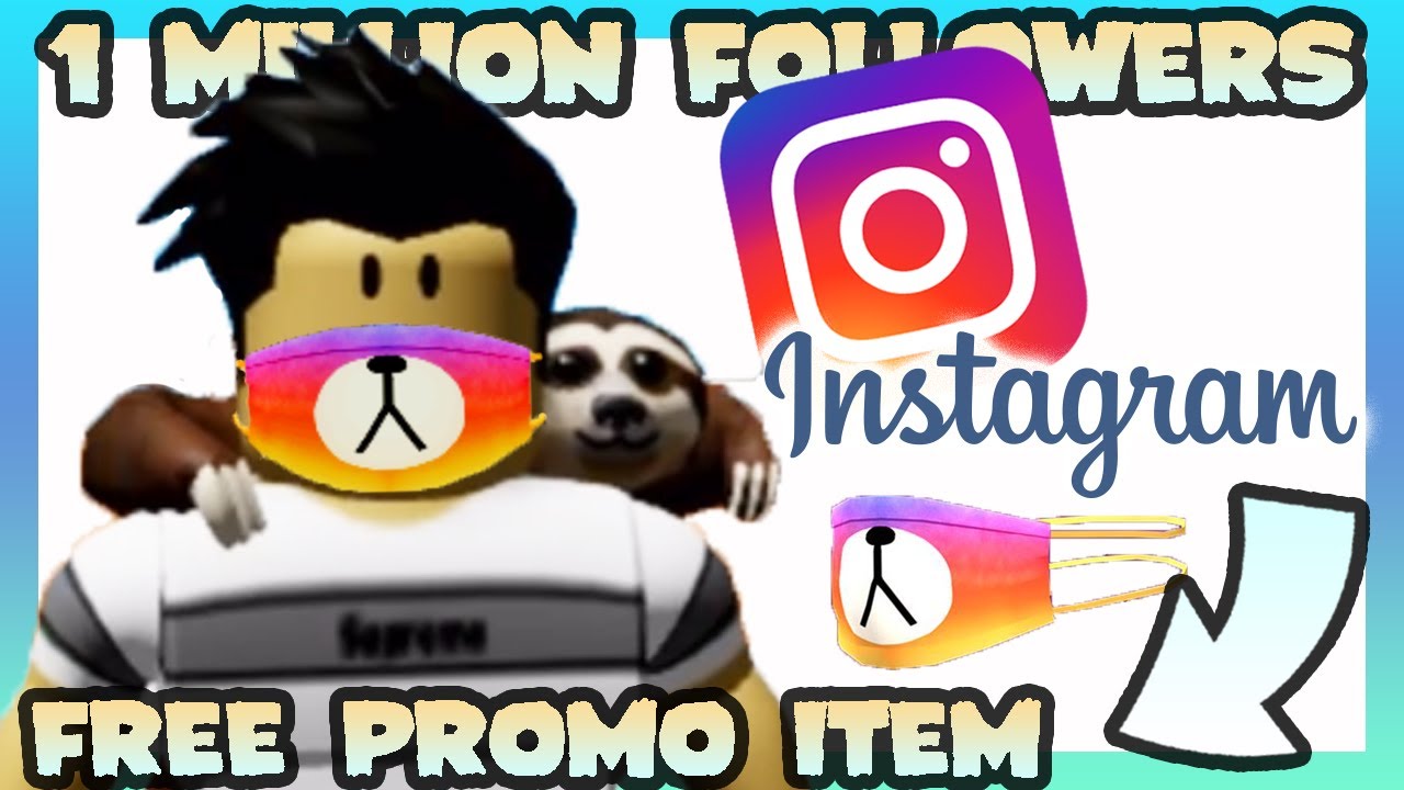 ( Bear Mask ) PROMO CODE Instagram Promo Item Roblox ALL CODES FREE ...