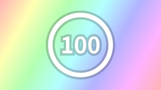 100 seconds timer ‐ Countdown Circle Gradation