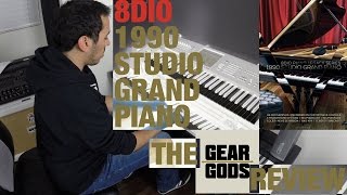 8Dio 1990 Studio Grand Piano Demo | GEAR GODS