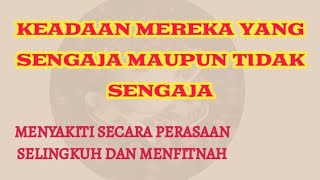 TERNYATA KEADAAN MEREKA SAMPAI SEKARANG TIDAK SEPERTI YANG KAMU  LIHAT DENGAR