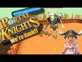 ⭐Portal Knights 2023⭐ Taking on the hard mode bosses, slime queen and the knight hunter.