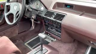 1987 Honda Accord LXi Hatchback Cold Start