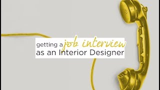 Landing an interview in your dream job as a designer.