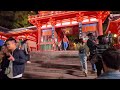 10 28 月 夜の京都散歩 賑わう祇園花見小路から八坂神社界隈を歩く【4k】kyoto night walk