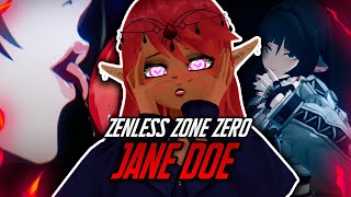 NEW PLAYER REACTS TO JANE DOE DEMO ZENLESS ZONE ZERO!!