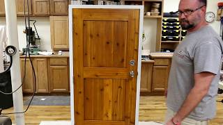 DIY Exterior door - part 8: door install and trim rehab