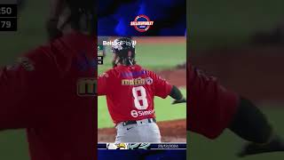 José Herrera empujó dos y volteó el juego 🔥🦅 Video: Venevision #LVBP #Beisbol #SellaTuParley