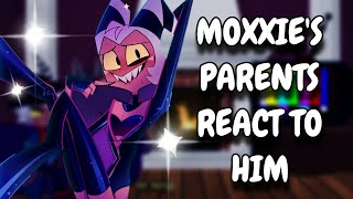 Moxxie's Parents React To Him || Helluva Boss || Gacha React