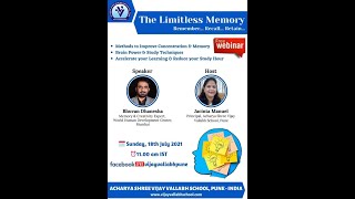 Vijay Vallabh Schools_The Limitless Memory Webinar
