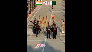 Pak Vs India Fight Scene in Parade at Attari - Wagah Border