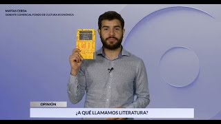 Comentario literario con Matías Cerda: \