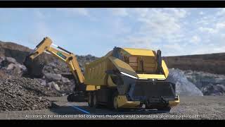 Discover the XCMG XDR80TE AT autonomous mining truck