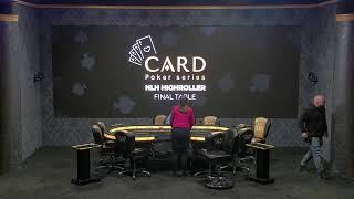 CARD POKER SERIES NLH HIGHROLLER - FINAL TABLE - SVK COMMENTARY