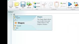 Small Basic || Adding circles and ovals with the Shapes object