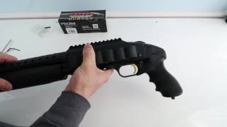 Mossberg 500 TacStar Tactical Railmount with Slimline Sidesaddle Install