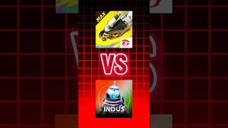 FREE FIRE MAX VS INDUS BATTLE ROYALE #shorts #freefire #indusbattleroyale #games