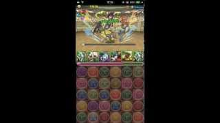 パズドラ　チャレンジダンジョン４　Lv６　ペルセウスpt