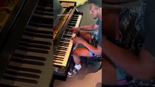 Bronny James plays piano days after cardiac arrest