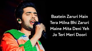 Lyrics: Tu Pehla Pehla Pyaar Hai Mera | Armaan Malik | Vishal Mishra, Manoj Muntashir | Kabir Singh