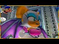 Sonic Adventure 2 Battle - Security Hall (1st Mission, A-Rank) Rouge gameplay