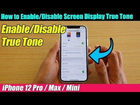 iPhone 12/12 Pro: How to enable/disable True Tone screen display