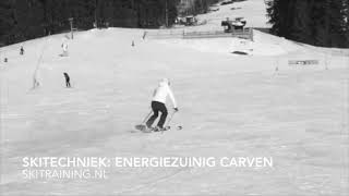 skitechniek energiezuinig carven